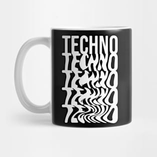 Techno Text Mug